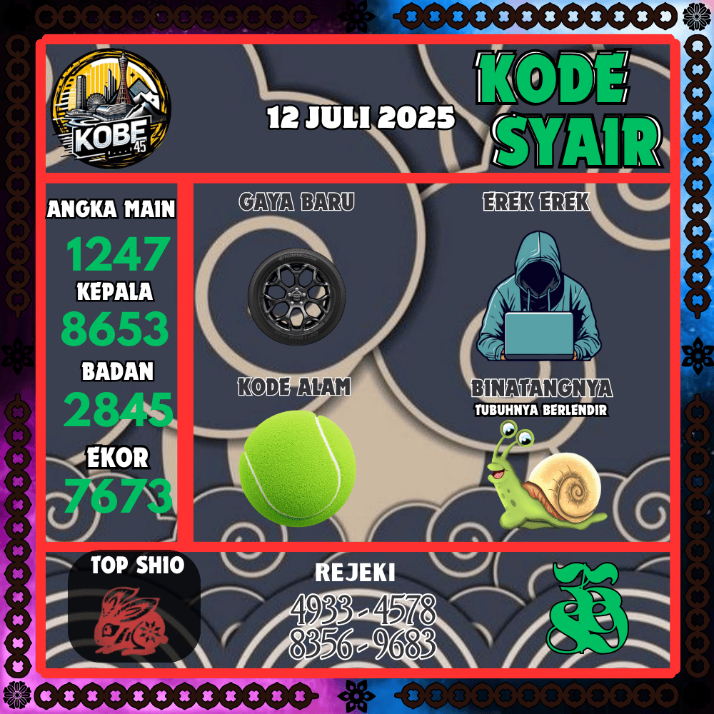 Kode Syair Kobe45 Pools - Juli Pools 