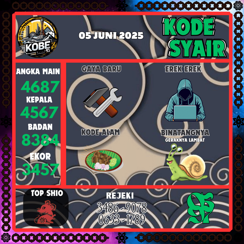 Kode Syair Kobe45 Pools - Juni Pools 